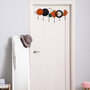 Wallity Mualla Gancho de pared de metal Multicolor